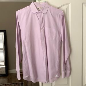 Thomas mason for J crew.  Size medium.  Fit man 5’9”